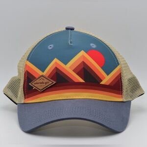 Locale Trucker Cap Hat Scenery Five-panel, Snapback ‘Colorado Girl’